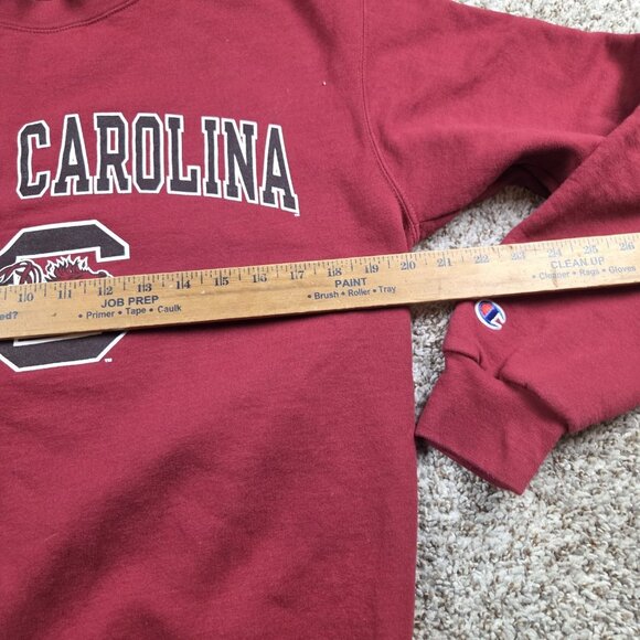 University of South Carolina Gamecocks Champion Sweatshirt Adult Small Red Crew - Picture 4 of 6